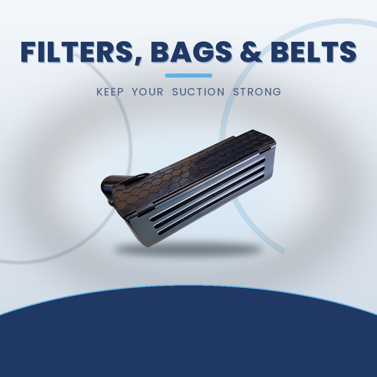 Filters, bags & belts for central vacuum systems